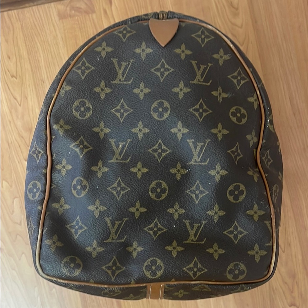 Vintage Louis Vuitton Brown Monogram Keepall 50 - Picture 8 of 11